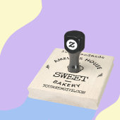 Tampons Encreurs Site Web artisanal Logo d'entreprise personnalisé