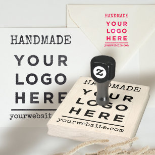 Tampons Encreurs Site Web artisanal Votre logo d'entreprise personn
