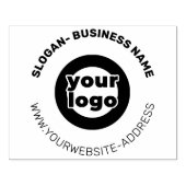 Tampons Encreurs Site Web du logo personnalisé des grandes entrepri (Impression)