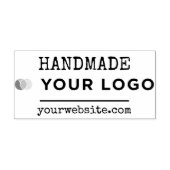 Tampons Encreurs Site Web horizontal artisanal Logo d'entreprise pe (Impression)