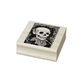 TAMPONS ENCREURS SKELETON, POMPE DE CAOUTCHOUC À HALLOWEEN GOTH (Tampon)