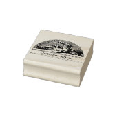 Tampons Encreurs Skull Ex Librairie personnalisé avec couronne, Vin (Tampon)