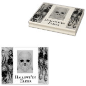 Tampons Encreurs Skull Skeleton Halloween Debout Maureen Girard Pla (Tamponné)