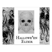 Tampons Encreurs Skull Skeleton Halloween Debout Maureen Girard Pla (Impression)
