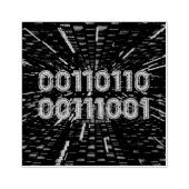 Tampons Encreurs SlipperyJoe's 69 code binaire dynamique ordinateur (Impression)