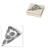 Tampons Encreurs SlipperyJoe's classique pepperoni pizza tranche fo (Tamponné)