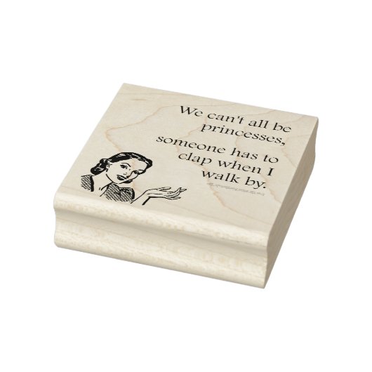 Tampons Encreurs SlipperyJoe's Princess clap marchant drôle les ann (Tampon)