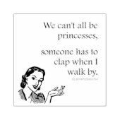 Tampons Encreurs SlipperyJoe's Princess clap marchant drôle les ann (Impression)