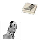 Tampons Encreurs SlipperyJoe's Thanksgiving man hot six pack abs un (Tamponné)