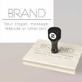 Tampons Encreurs Slogan, adresse ou tout autre texte élégant