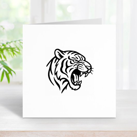 Tampons Encreurs Snarling Tiger Profile 1x1