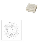 Tampons Encreurs Soleil et Lune (Tamponné)