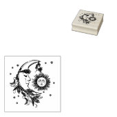 Tampons Encreurs Soleil et Lune (Tamponné)