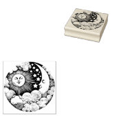 Tampons Encreurs Soleil et LuneSoleil enfant (Tamponné)