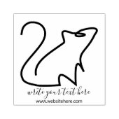 Tampons Encreurs Souris d'art en ligne simple (Impression)