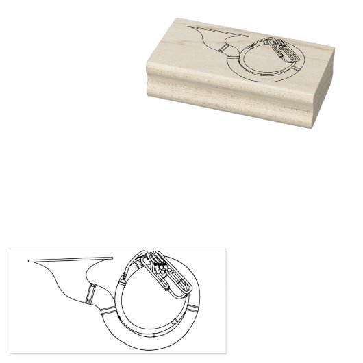 Tampons Encreurs Sousaphone Marching Band Musique Enseignant Musici (Tamponné)