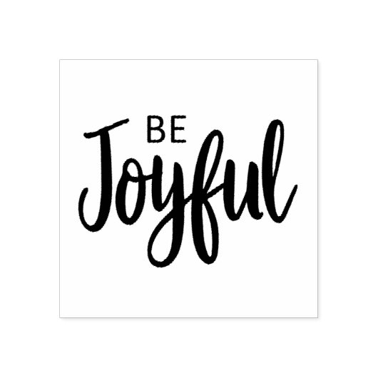 Tampons Encreurs Soyez Joyeux Evangile Graphique Esthétique Christi (Impression)