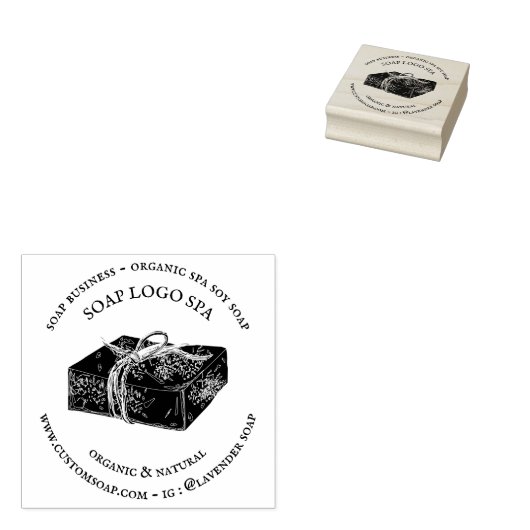 Tampons Encreurs Spa Soap Soy (Tamponné)