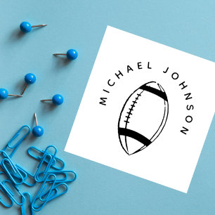 Tampons Encreurs Sport Nom personnalisé Football Américain