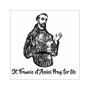 Tampons Encreurs St Francis du saint patron d'Assisi des animaux