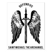 Tampons Encreurs St Michael l'Archange Défend-nous (Impression)
