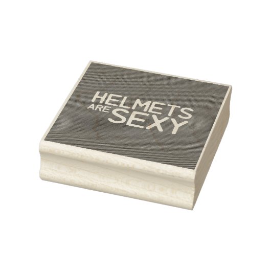 Tampons Encreurs Stamp: Helmets Are Sexy (Tampon)