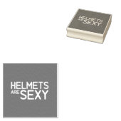Tampons Encreurs Stamp: Helmets Are Sexy (Tamponné)