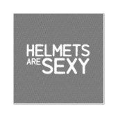 Tampons Encreurs Stamp: Helmets Are Sexy (Impression)