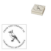 Tampons Encreurs Stamp Personnalisé Blue Jay Livre Stamp Custom Ex  (Tamponné)