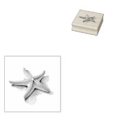 Tampons Encreurs Starfish and Black Silhouette (Tamponné)