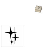 Tampons Encreurs Stars atomiques modernes du milieu du siècle 1950  (Tamponné)