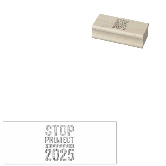 Tampons Encreurs Stop Project 2025 Trump American Patroitic (Tamponné)