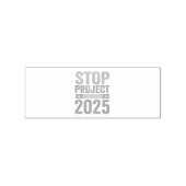 Tampons Encreurs Stop Project 2025 Trump American Patroitic (Impression)