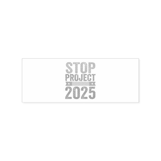 Tampons Encreurs Stop Project 2025 Trump American Patroitic (Impression)