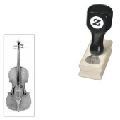Tampons Encreurs Stradivarius Violon Etché Reproduction (Tamponné)