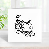 Tampons Encreurs Stretching Tabby Cat