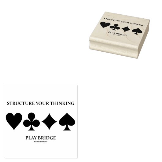 Tampons Encreurs Structurer votre carte Pont de réflexion (Tamponné)