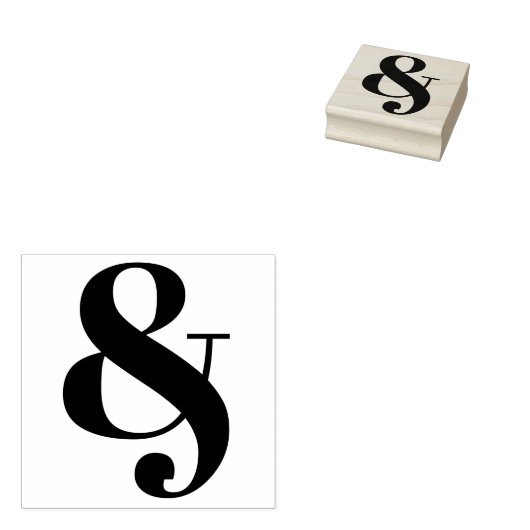 Tampons Encreurs Style Ampersand classique typographie (Tamponné)