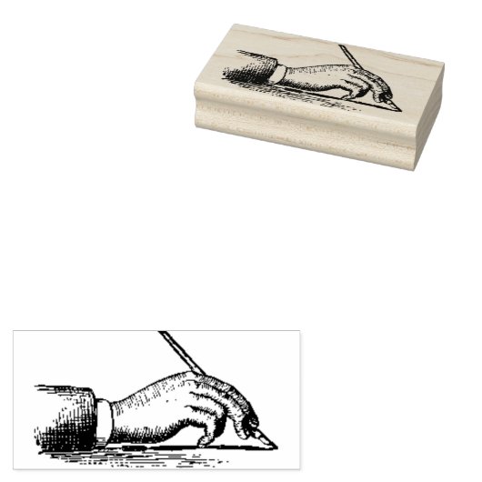 Tampons Encreurs Stylo Fontaine À Main En Caoutchouc (Tamponné)