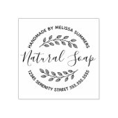 Tampons Encreurs Succursale Feuille Wreath Natural Soap (Impression)