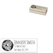 Tampons Encreurs Sucre de noix de beurre Doughnut Adresse alimentai (Tamponné)