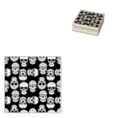 Tampons Encreurs Sugar Skull Print Rubber Stamp  (Tamponné)