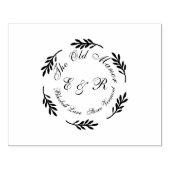 Tampons Encreurs Suite de Faire-part de mariage d'aquarelle Wild Bl (Impression)