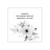 Tampons Encreurs Sunflower Adresse de retour Caoutchouc (Impression)