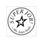 Tampons Encreurs "SUPER JOB !" Timbre en caoutchouc de l'assistant (Impression)