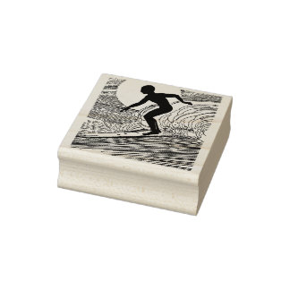 Tampons Encreurs surf vintage