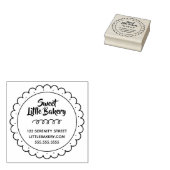 Tampons Encreurs Sweet Cookie Bakery Adresse professionnelle (Tamponné)