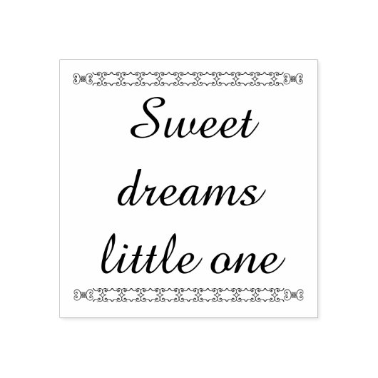Tampons Encreurs Sweet rêves petit un timbre en caoutchouc (Impression)