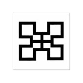 Tampons Encreurs Symbole Adinkra (Excellence) Timbre en caoutchouc (Impression)