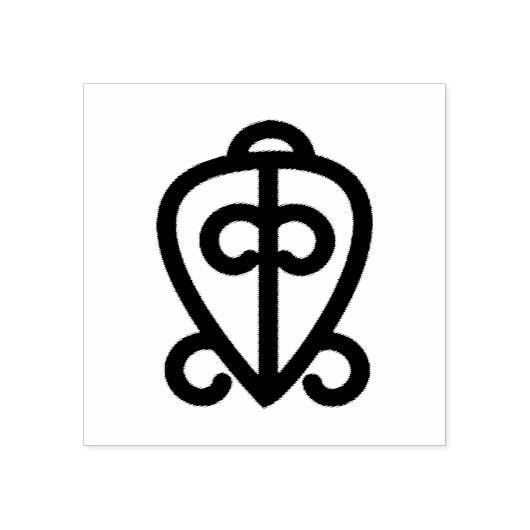 Tampons Encreurs Symbole Adinkra (puissance de l'amour) Timbre en c (Impression)